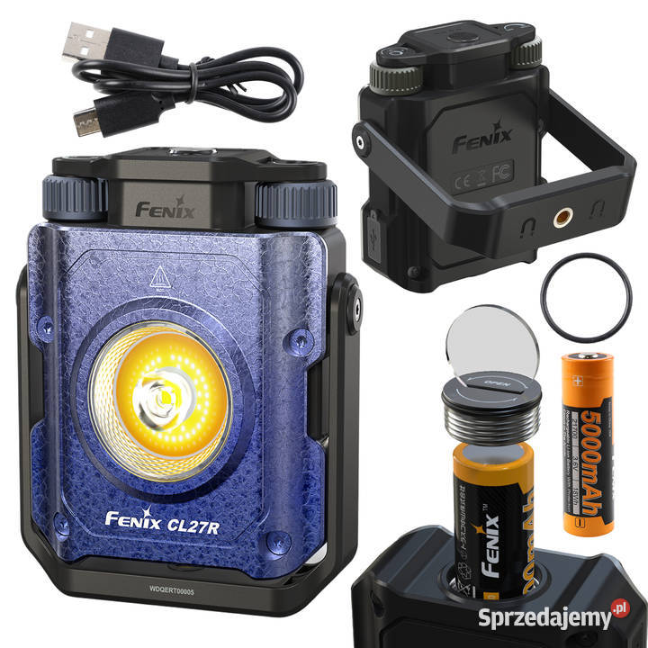 Latarka kempingowa Fenix CL27R niebieska Warszawa