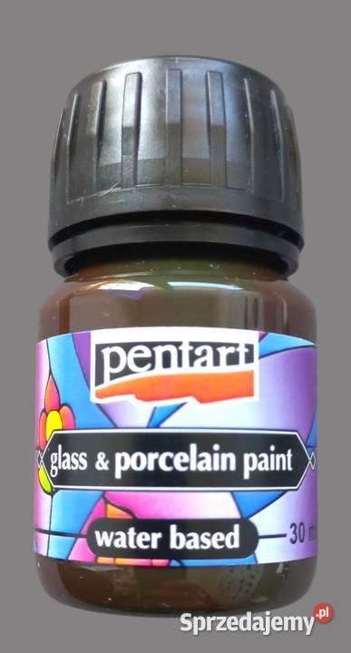 Farba do porcelany szkła metalu Pentart do Chrzanów