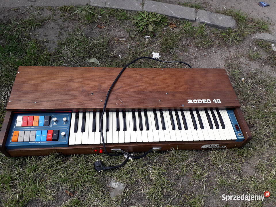 Rzadkie włoskie organy elektranalog keyboard Warszawa