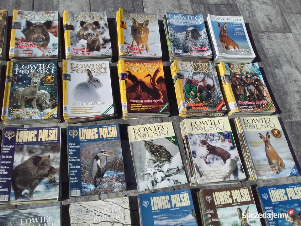 Łowiec Polski kolekcja 393 gazet myślistwo