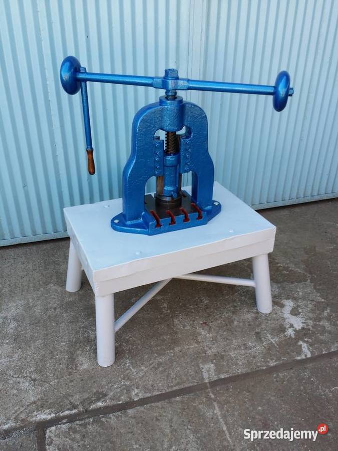 Prasa ręczna śrubowa balansowa z podstawą małopolskie Nowy Sącz