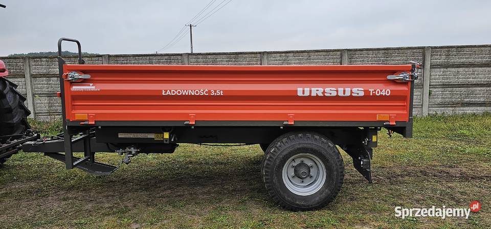 Przyczepa Ursus T040 Nowa 2024 dostępna ręki Przyczepy rolnicze wielkopolskie Oborniki sprzedam