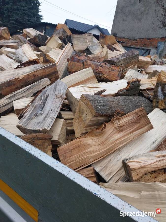 suche drewno opłowe mieszane Węgrów sprzedam