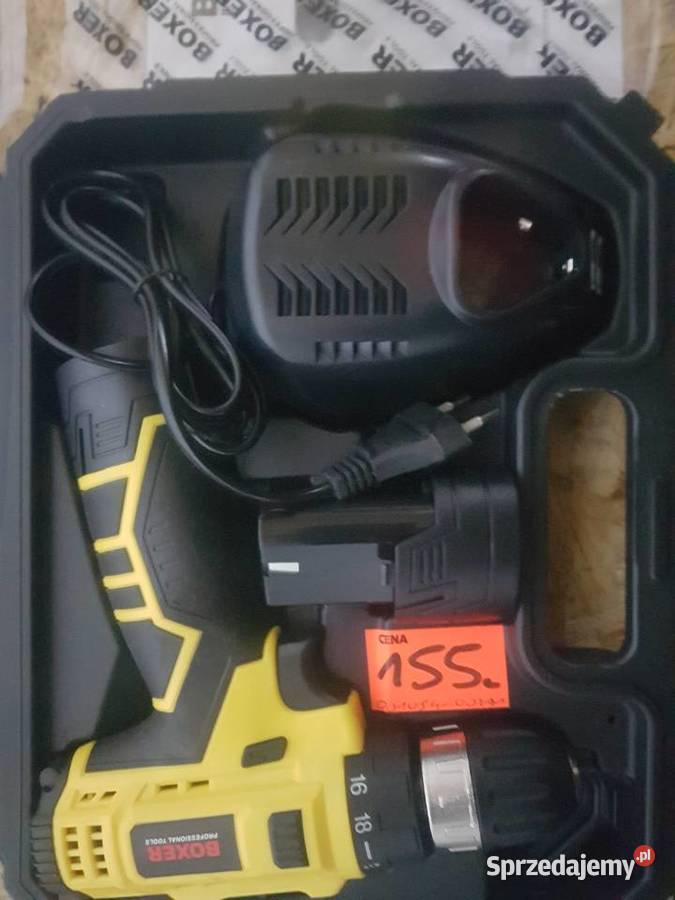 WKRĘTARKA WIERTARKA 18V 2x AKU AKCESORIA BX138 Głogowa