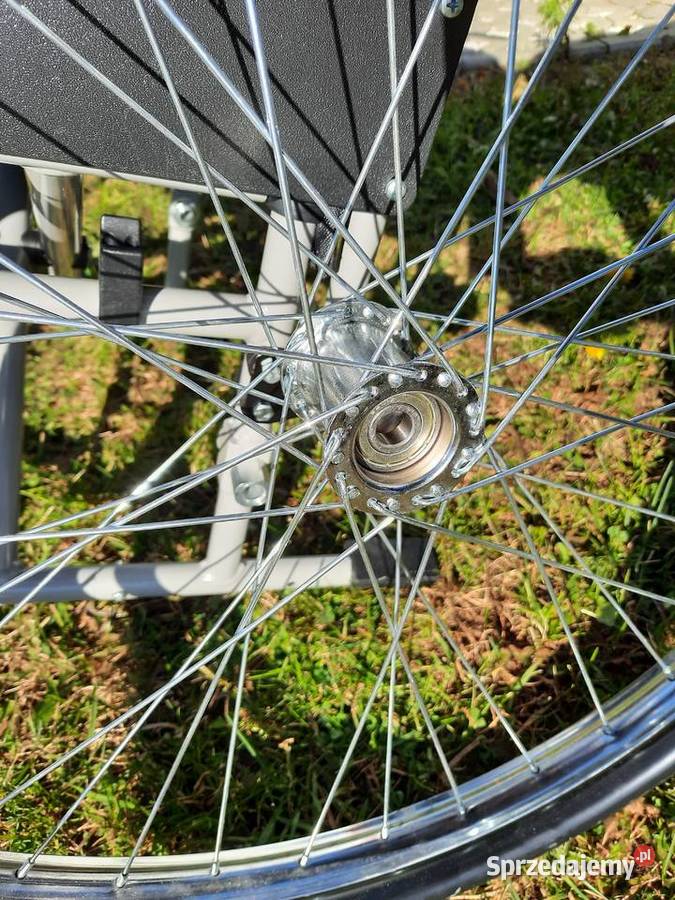 FRANCUSKI WÓZEK INWALIDZKI ALUMINIOWY Gaszowice
