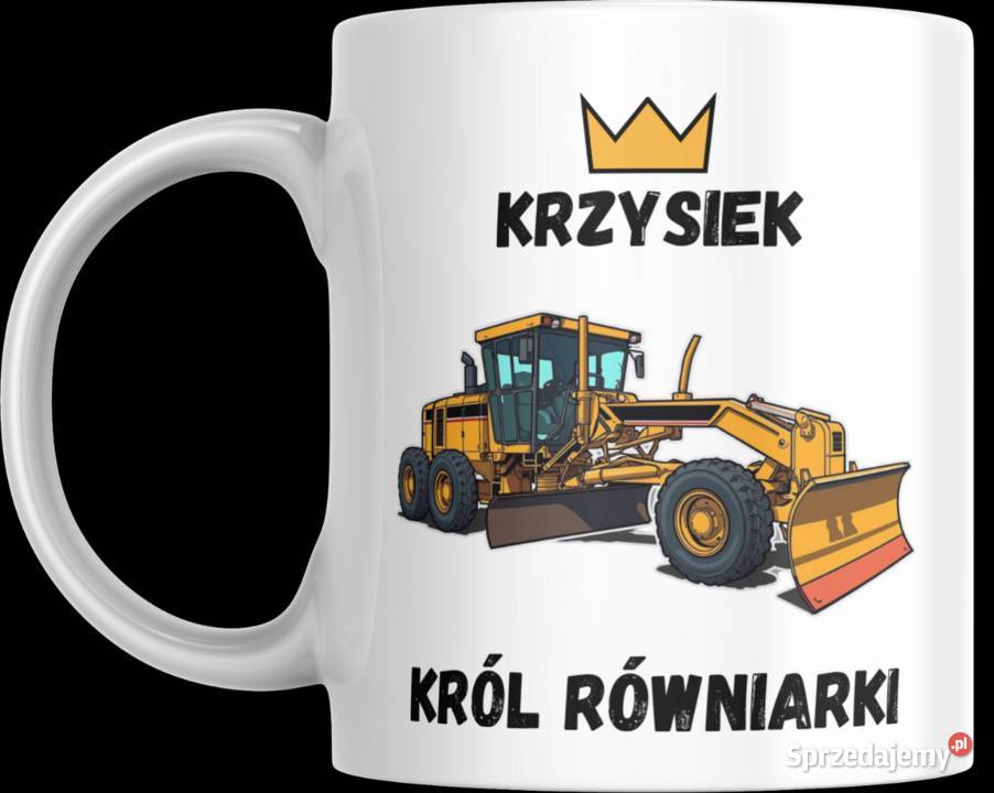 Kubek prezent fana operatora maszyn budowlanych Rzeszów
