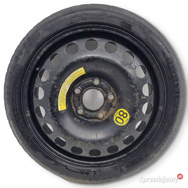 KOŁO DOJAZDOWE Opel Vectra C Astra H dojazdówka Samochodowe Chełm