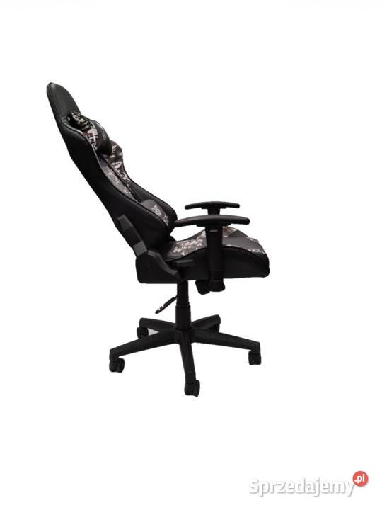 FOTEL GAMINGOWY BIUROWY KRZESŁO GRACZA OBROTOWY Skawina