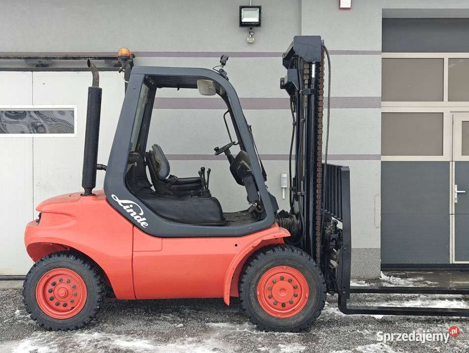 Wózek Linde H45D04 45T Diesel Perkins Podnosi 4m diesel Sandomierz