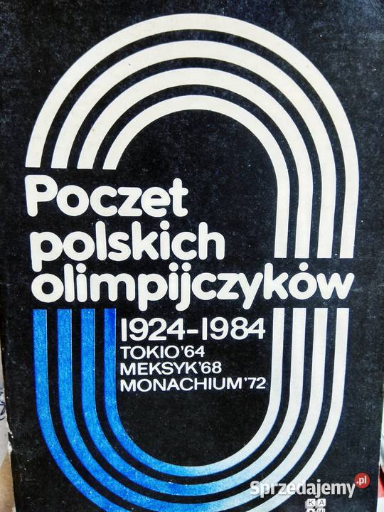 Poczet polskich olimpijczyków Tokio antykwariat Warszawa