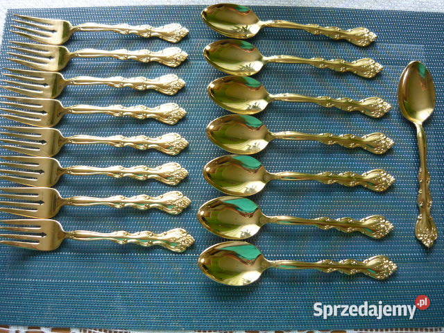 Komplet sztućców International SILVERPLATE Myszków