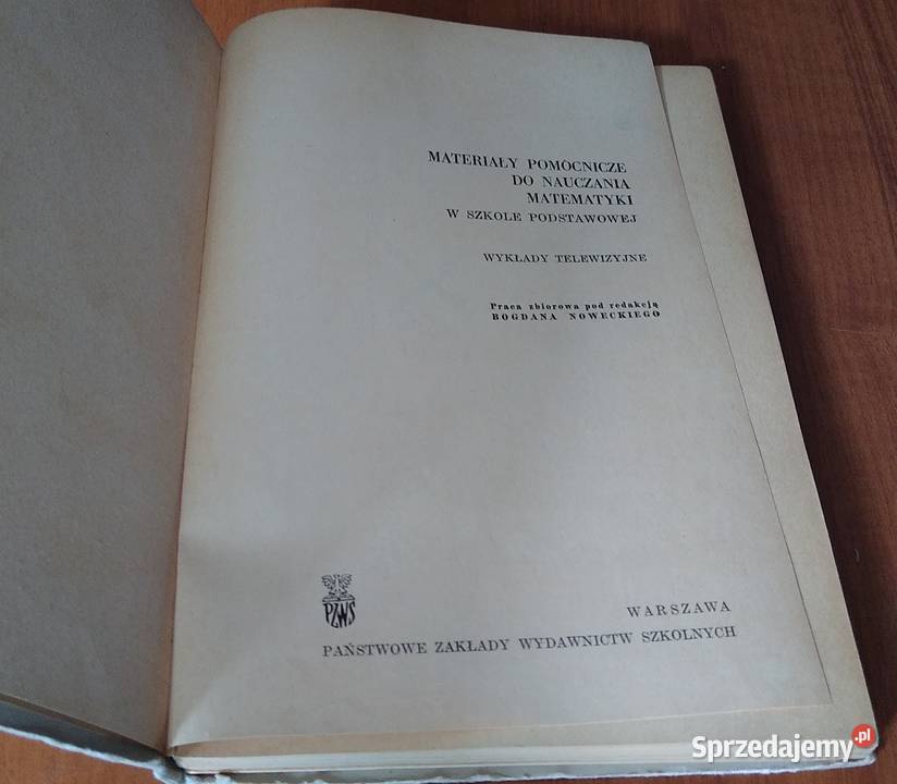 Materiały pomocnicze do nauczania matematyki w matematyka Gdańsk