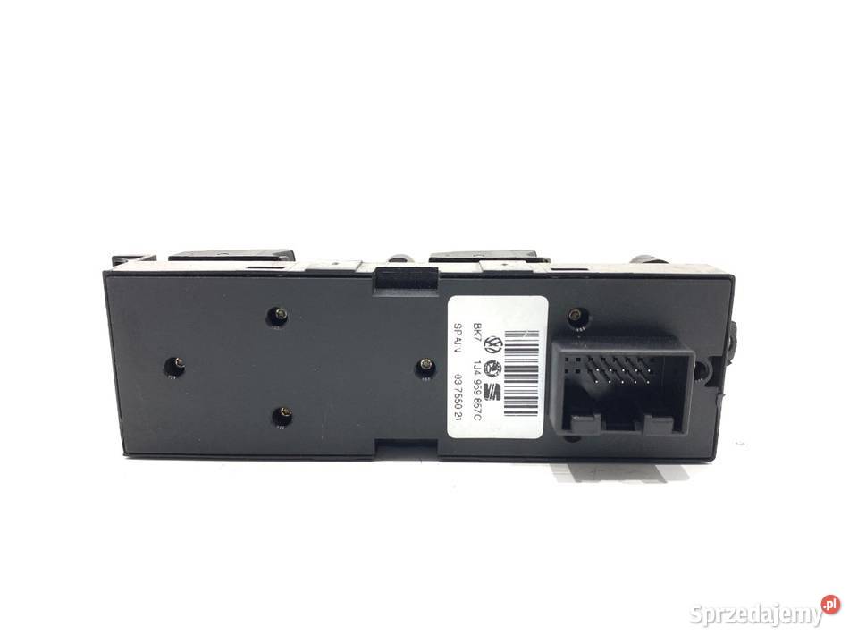 PRZEŁĄCZNIK SZYB SKODA SUPERB I 1J4959857C 0108 Mechanizmy opuszczania szyb