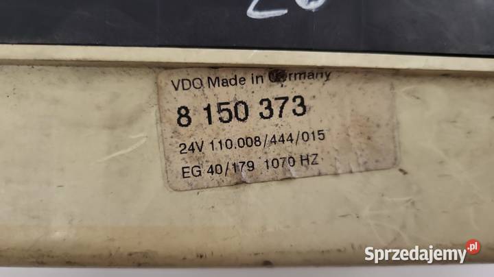 LICZNIK PRĘDKOŚCIOMIERZ ZEGAR 8150373 Volvo Mojusz