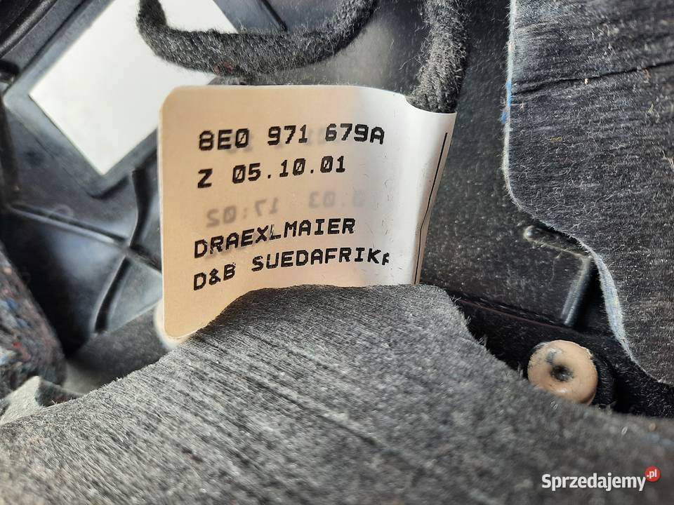 Schowek z lodówką lodówka Audi A4 B6 B7 Bez osobowe śląskie Szczerbice