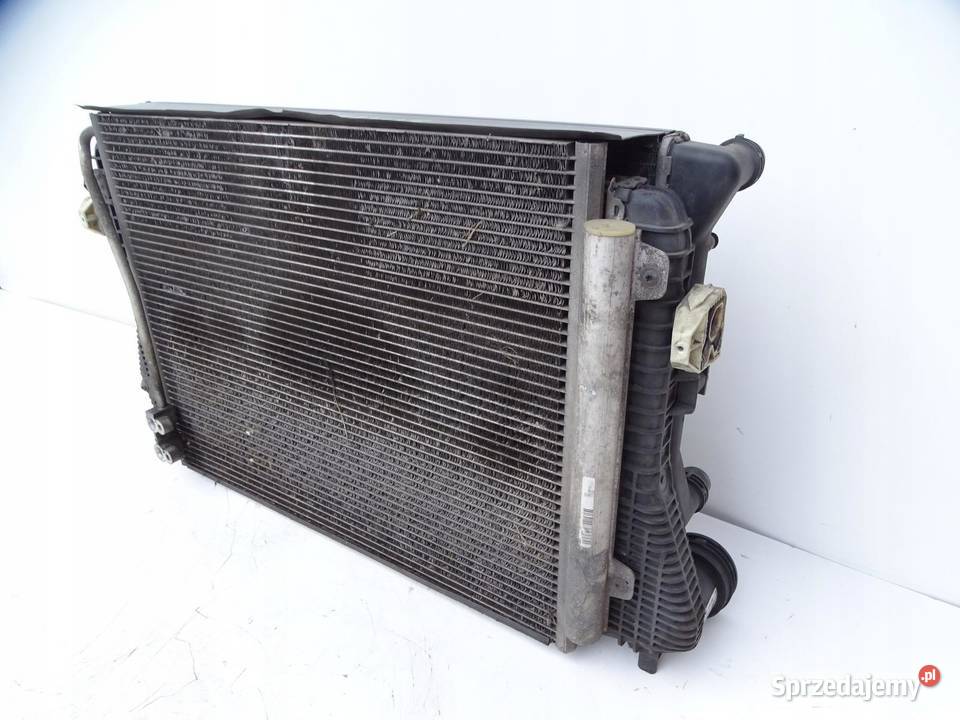 CHŁODNICA WODY 5K0121253B INTERCOOLER 3C0145805R