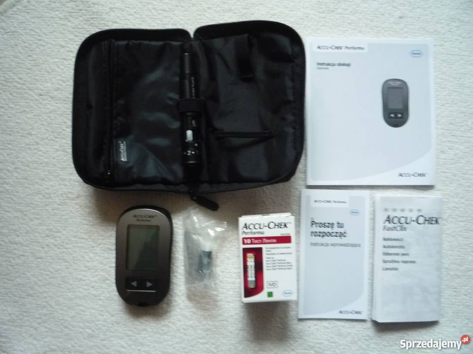 Nowy Glukomentr Accu Chek Performa Nakłuwacz Szczecin