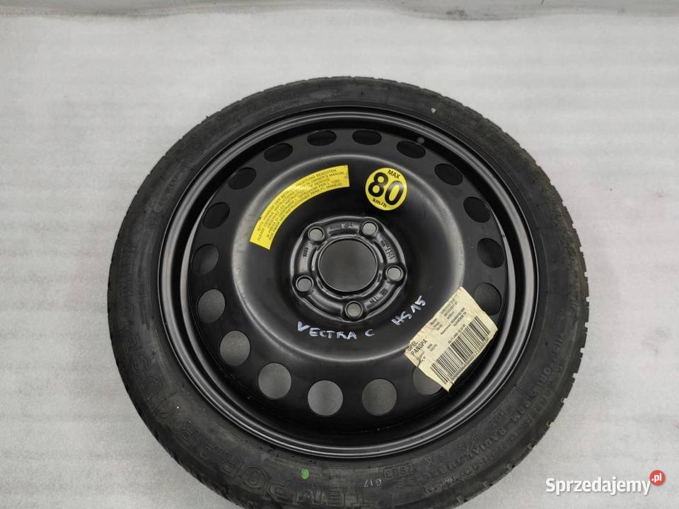 KOŁO DOJAZDOWE 16 OPEL VECTRA C 13131077