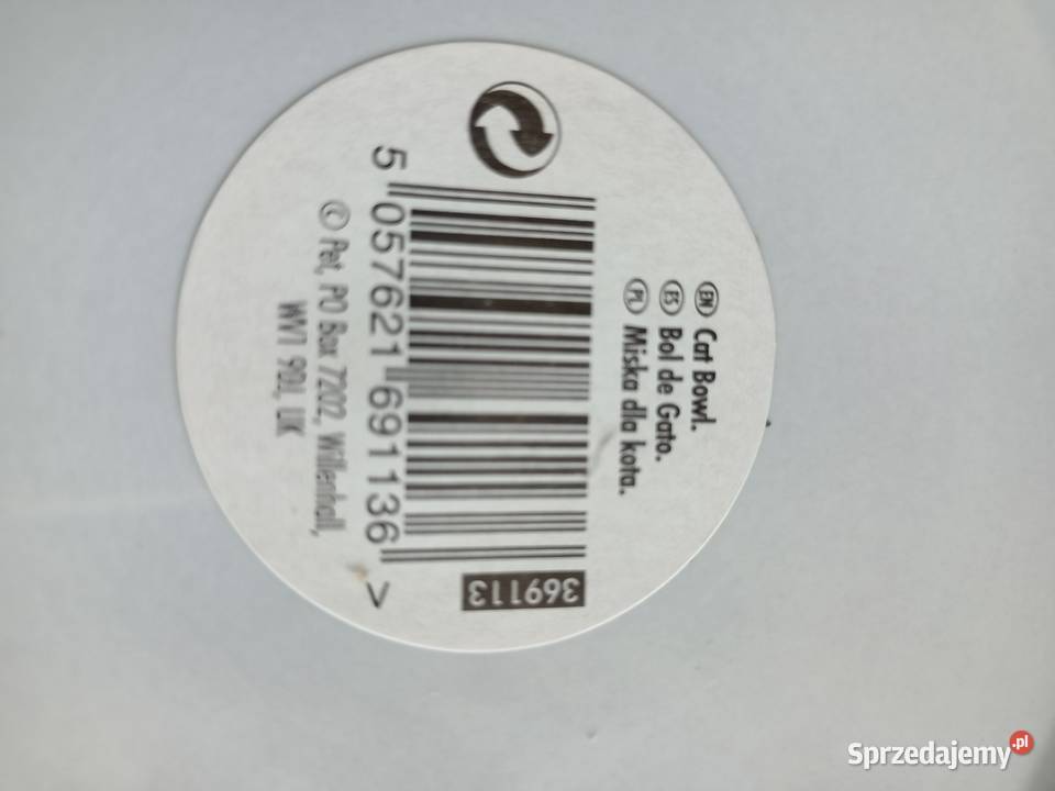 Miseczki szklane kota