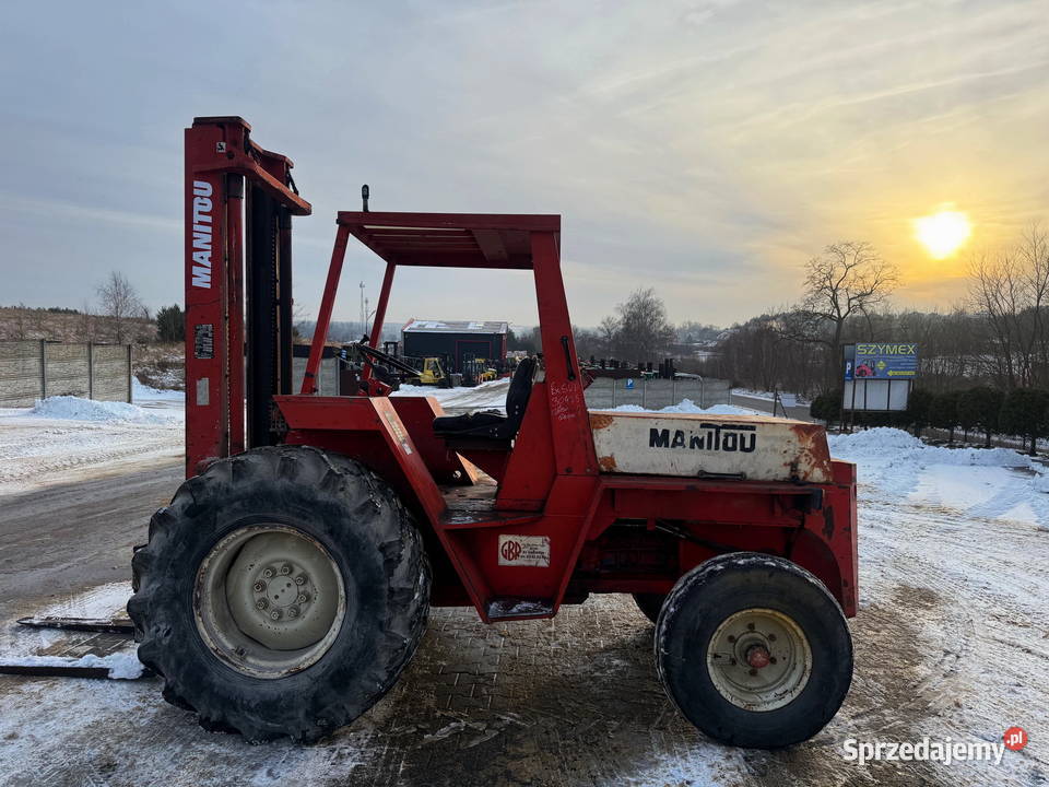 wózek widłowy terenowy MANITOU MB26NC 2600 360m Działoszyn