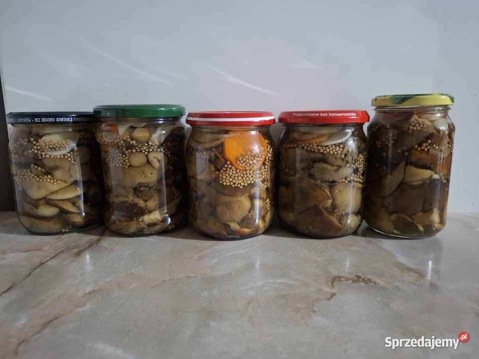 Borowiki podgrzybki marynowane w zalewie octowej sprzedam