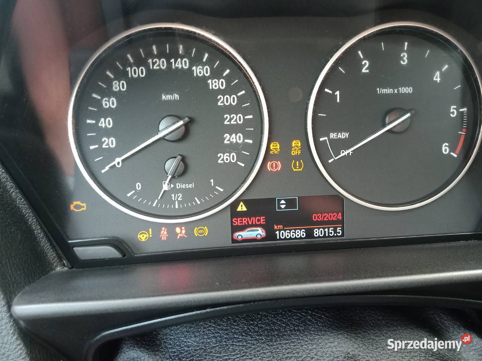 BMW seria 1 20 diesel 107 Przebiegu Seria 1 Lubin