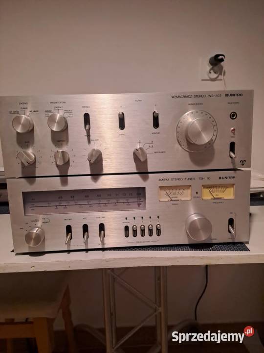Sprzedam zestaw UNITRA afm stereo tuner tsh 113 Wieże i miniwieże Rzeszów