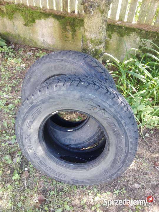 Opony Bridgestone Dueler AT 23575R15 Opony Opony Suwałki sprzedam