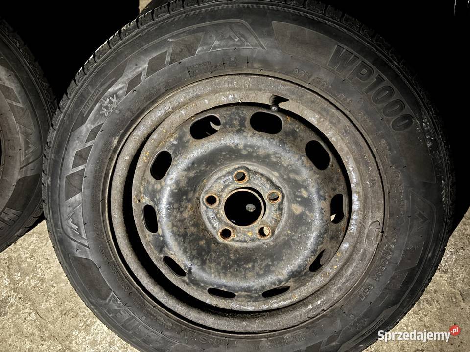 Felgi stalowe 14 z oponami zimowymi 5x100 Samochody na części Bodzentyn