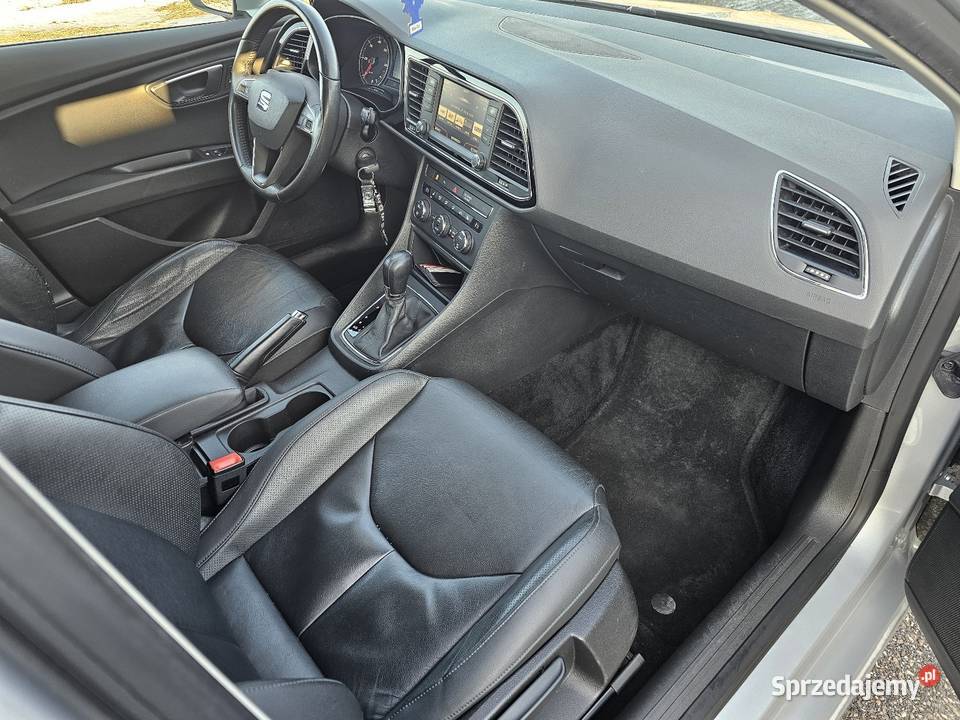 Seat Leon 16 TDi 110 DSG asystent pasa ruchu łódzkie Pabianice sprzedam