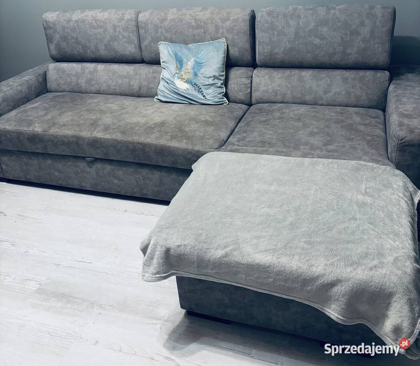 Narożnik szary iwc home prawy Lubin