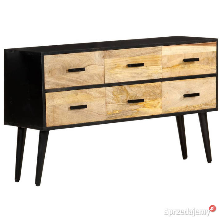Szafka 110 x 33 x 64 lite drewno mango WM322678 Pozostałe Warszawa
