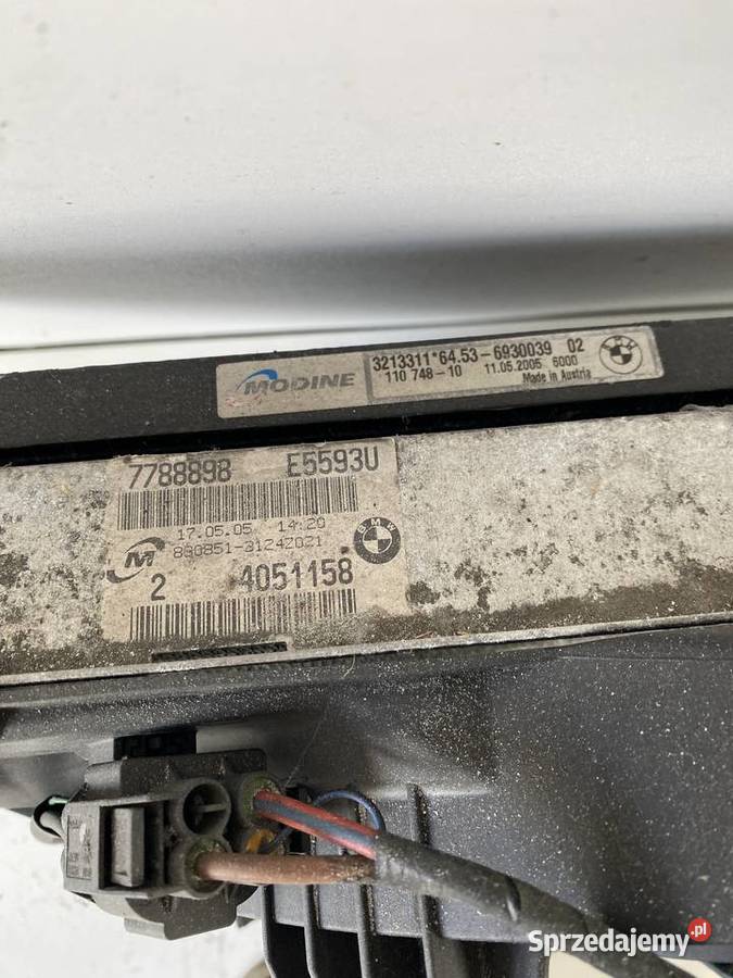 CHŁODNICE KOMPLET BMW E91 92 87 20D osobowe Motoryzacja małopolskie Wola Filipowska