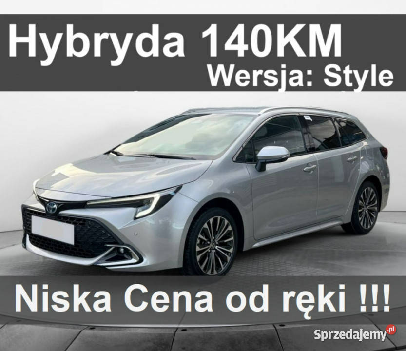 Toyota Corolla Hybryda 140 18 Style Kamera światła przeciwmgielne zachodniopomorskie Szczecinek