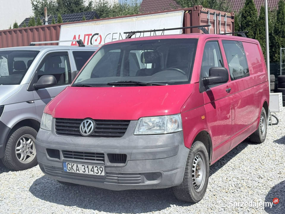 Volkswagen Transporter VW T5 19 TDI 102 5osób dolnośląskie Wrocław