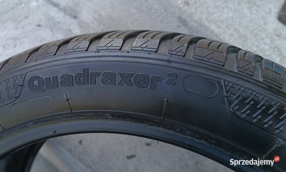 Opony Kleber Quadraxer 2 wielosezonowe stan para Dęblin