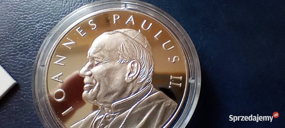 Stare monety Medal Jan Paweł II Zakon Maltański Lesko