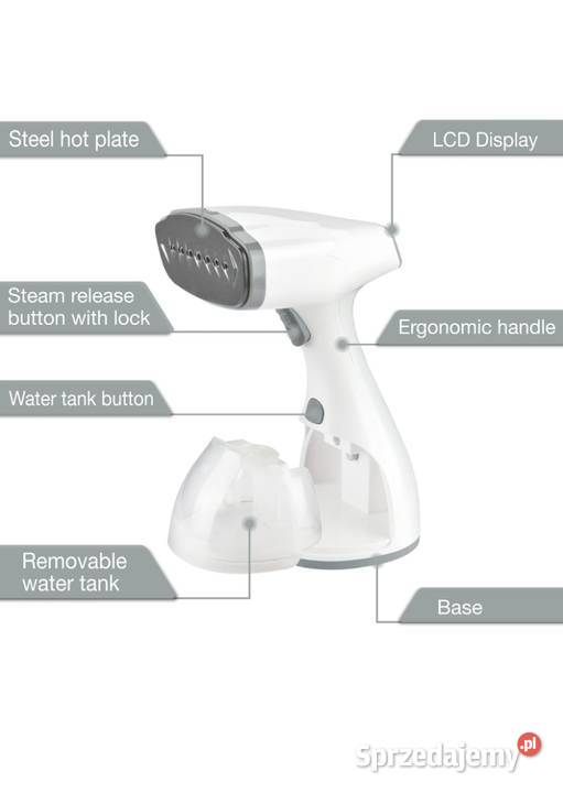 Parownica ręczna do ubrań 1500W Pozostałe Lublin