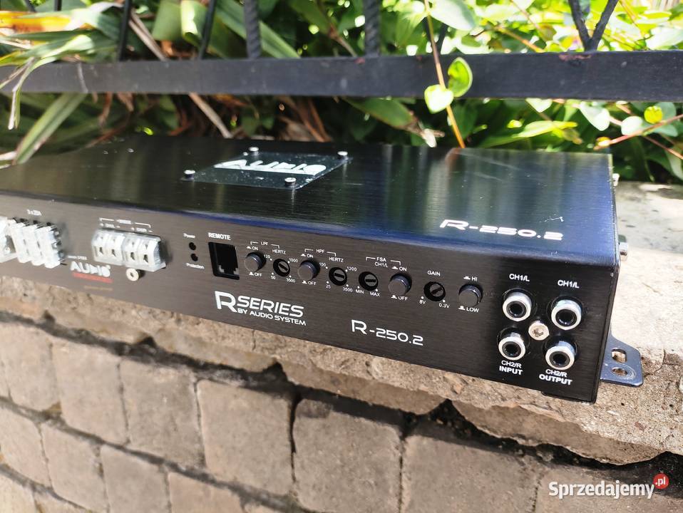 Wzmacniacz samochodowy 2 kanałowy Audio System Ilość kanałów 2 Niegowonice