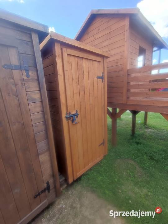 wychodek wygódka latryna WC 100x100x200 Domki narzędziowe