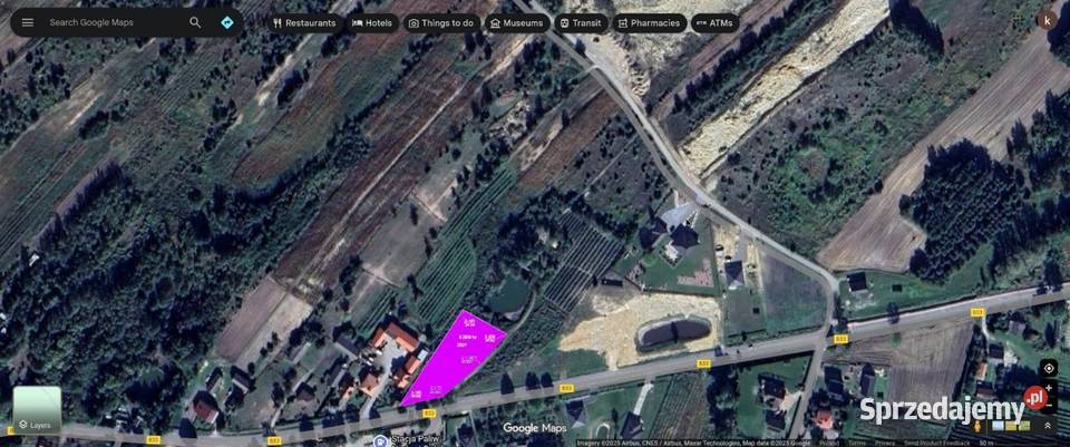 Działki budowlane Przytyki