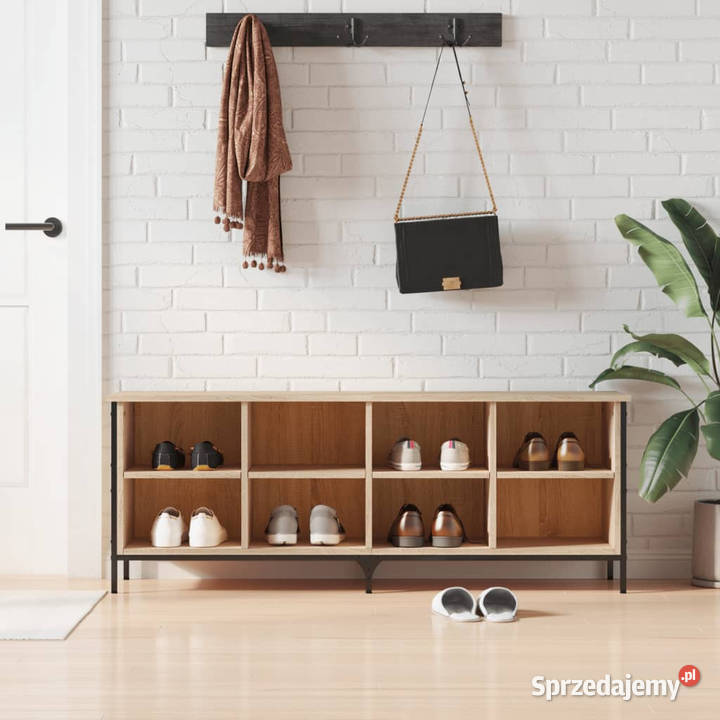 Szafka na buty dąb sonoma 131x35x50 WM831849 Warszawa sprzedam