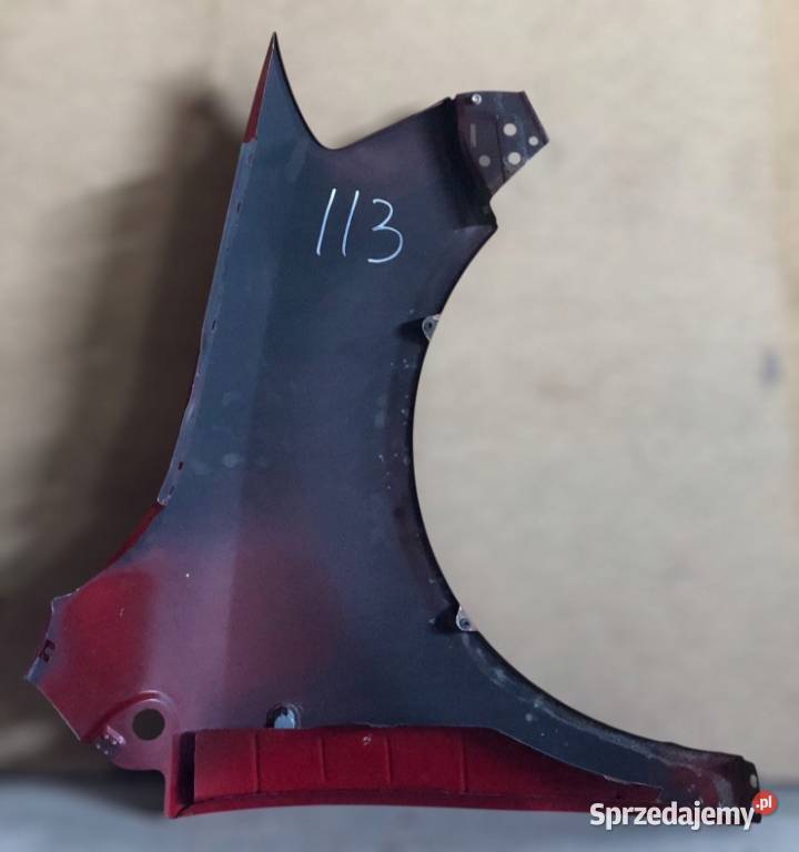 Błotnik VW FOX LY3D lewy czerwony 0511 przód podkarpackie Skołoszów