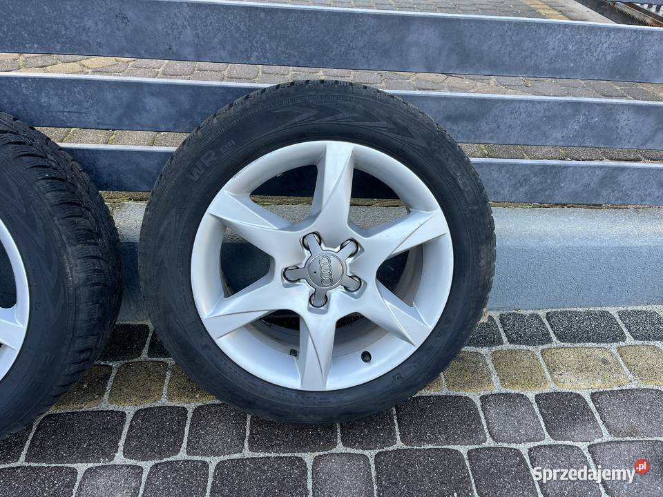 Alufelgi Opony zimowe koła 20555 R16 Audi A4A3A6 Nakło Śląskie