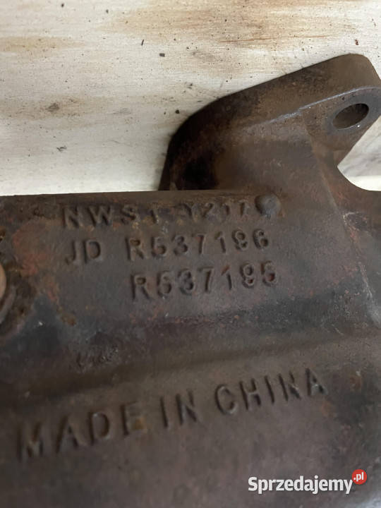 John Deere 6090 90l kolektor wydechowy R537195 Jastrzębniki