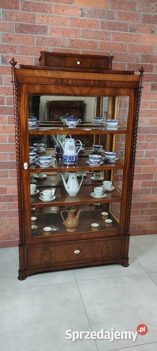 Ekskluzywna serwantka biedermeier antyk Łagów