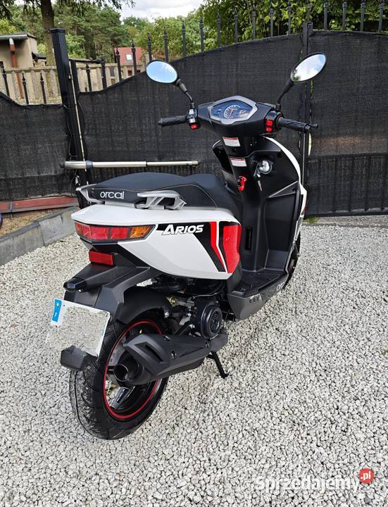 Skuter Orcal Arios R 50cc 102025r 900 Wtrysk LED Łask
