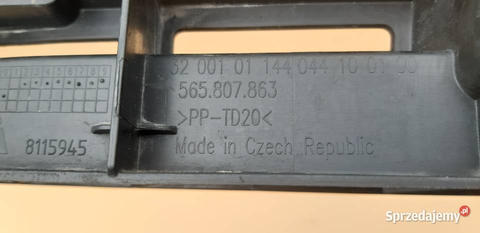 SKODA KODIAQ ŚLIZG MOCOWANIE ZDERZAKA TYŁ lubuskie Bieleń