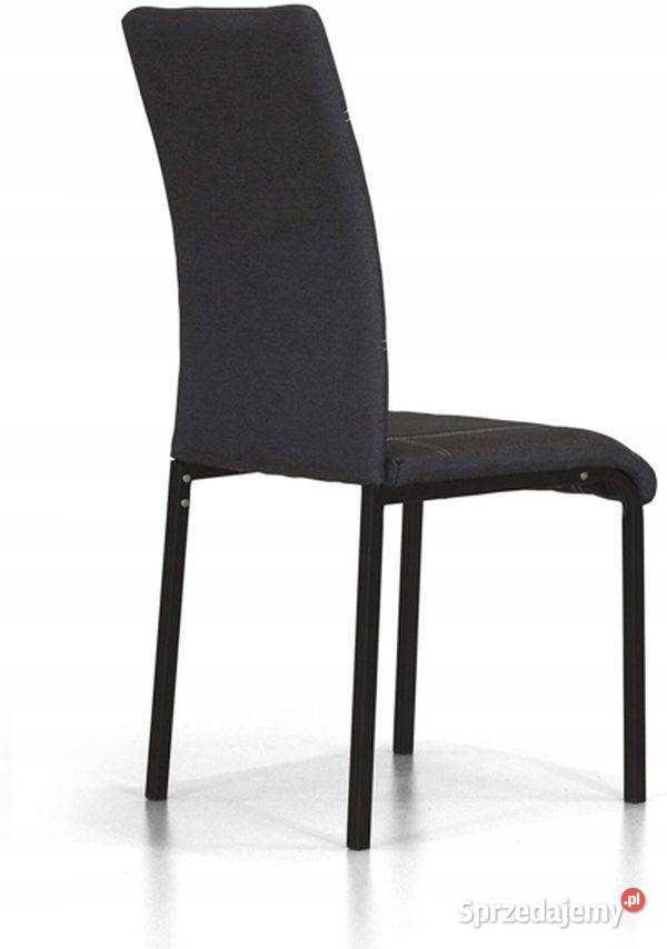 KRZESŁA ZESTAW 4 SZTUKI SZARE CRIBEL Zamość