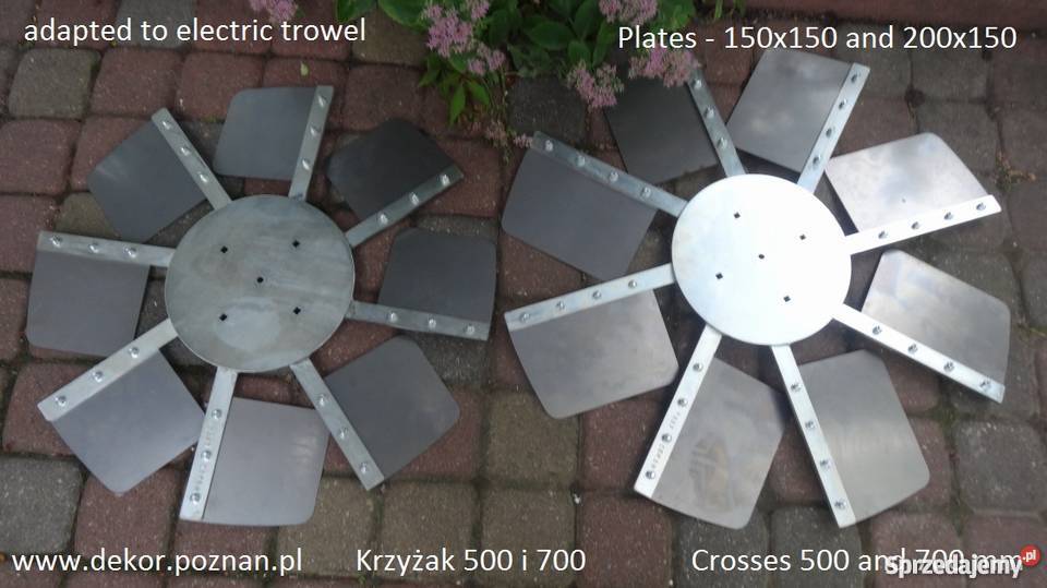 Zacieraczka elektryczna do betonu ZDJ60Ek15kW